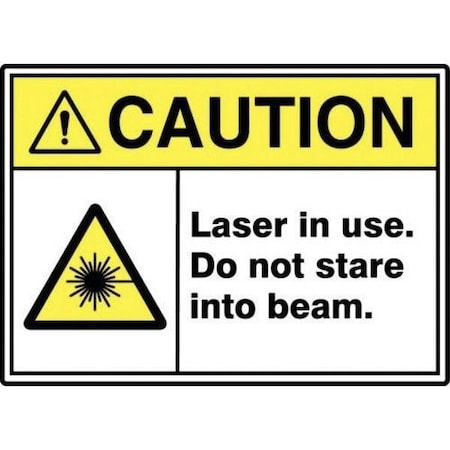 Accuform ANSI ISO CAUTION SAFETY SIGN MRAD686XV MRAD686XV